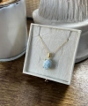 Larimar Taşlı Kolye (Rahatlatıcı Taş) | 925 Gümüş