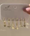 Mini Kutup Yıldızı Küpe Takımı I Xuping