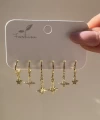 Mini Kutup Yıldızı Küpe Takımı I Xuping