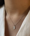 Minimal Human Kolye I 925 Gümüş