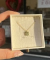 Minimal Kare Göz Kolye I 925 Gümüş