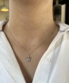 Minimal Tosbağa Kolye I 925 Gümüş
