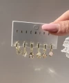 Mini Çiçek Motifli Küpe Takımı I Xuping