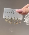 Renkli Mini Motifli Küpe Takımı I Xuping