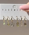 Mini Çiçek Motifli Küpe Takımı I Xuping