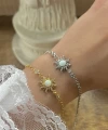 Opal Taşlı Rapunzel Güneş Bileklik I 925 Gümüş