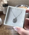 Oval Göz Kolye I 925 Gümüş