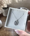 Oval Göz Kolye I 925 Gümüş