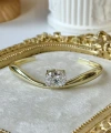 Oval Taşlı Bilezik