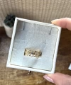 Oymalı Vintage Yüzük I 14 Altın Kaplama