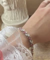 Özel Seri Yaprak Bileklik I Çelik
