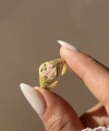 Pembe Fiyonk Özel Seri Yüzük