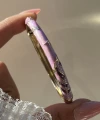 Pastel Mor Mineli Bileklik