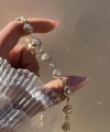Pembe Kalp Motifli Zincir Choker
