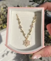 Prenses Çiçeği Violet Kolye