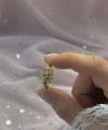 Rapunzel Güneş Motifli Yüzük I 14K Altın Kaplama