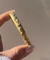 Renkli Güneş Motifli Vintage Kelepçe Bileklik I Çelik