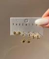 Renkli Mini Motifli Küpe Takımı I Xuping