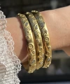 Renkli Taşlı Satürn Vintage Kelepçe Bileklik I Çelik