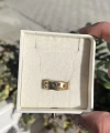Renkli Taşlı Vintage Yüzük I Ham Pirinç