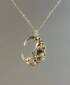 Selene Ay Tanrıçası Kolye I 925 Gümüş
