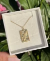 Vintage Hand Tarot Kolye | Çelik