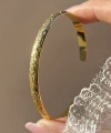 Oymalı Vintage Kelepçe Bileklik