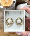 Vintage Küpe I Çelik
