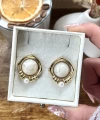 Vintage Küpe I Çelik