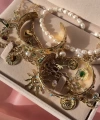 Vintage Set I İnci ve Çelik