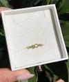 Krem Taşlı Mini Vintage Yüzük