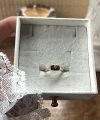 Yıldızlı Dörtgen Baby Vintage Yüzük I 14 Altın Kaplama