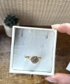 Göz Motifli Vintage Yüzük I 14 Altın Kaplama