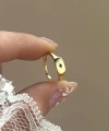 Yıldızlı Dörtgen Baby Vintage Yüzük I 14 Altın Kaplama