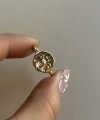 Böcek Motifli Vintage Yüzük I 14 Altın Kaplama