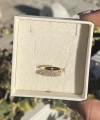 Yıldız ve Taşlı İkili Vintage Yüzük