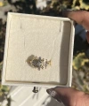 Beyaz Taşlı Göz Vintage Yüzük