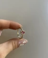 Kırmızı Taşlı Vintage Yüzük I 14 Altın Kaplama