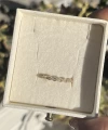 Örgü Zincir Vintage Yüzük I Ham Pirinç