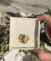 Labradorit Taşlı Vintage Yüzük I Çelik
