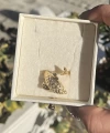 Yunus Motifli Vintage Yüzük I 14 Altın Kaplama