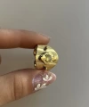 Labradorit Taşlı Vintage Yüzük I Çelik