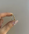 Mommies Taşlı Vintage Yüzük I 14 Altın Kaplama