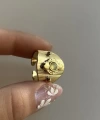 Labradorit Taşlı Vintage Yüzük I Çelik