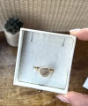 Göz Motifli Vintage Yüzük I 14 Altın Kaplama