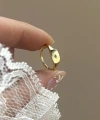 Yıldızlı Dörtgen Baby Vintage Yüzük I 14 Altın Kaplama