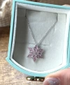 Violet Çiçek Kolye I 925 Gümüş