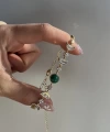 Yeşil Taşlı Çoklu Bileklik I Xuping