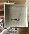 Yıldızlı Dörtgen Baby Vintage Yüzük I 14 Altın Kaplama
