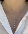 Yıldızlı Y Zincir Kolye I Çelik